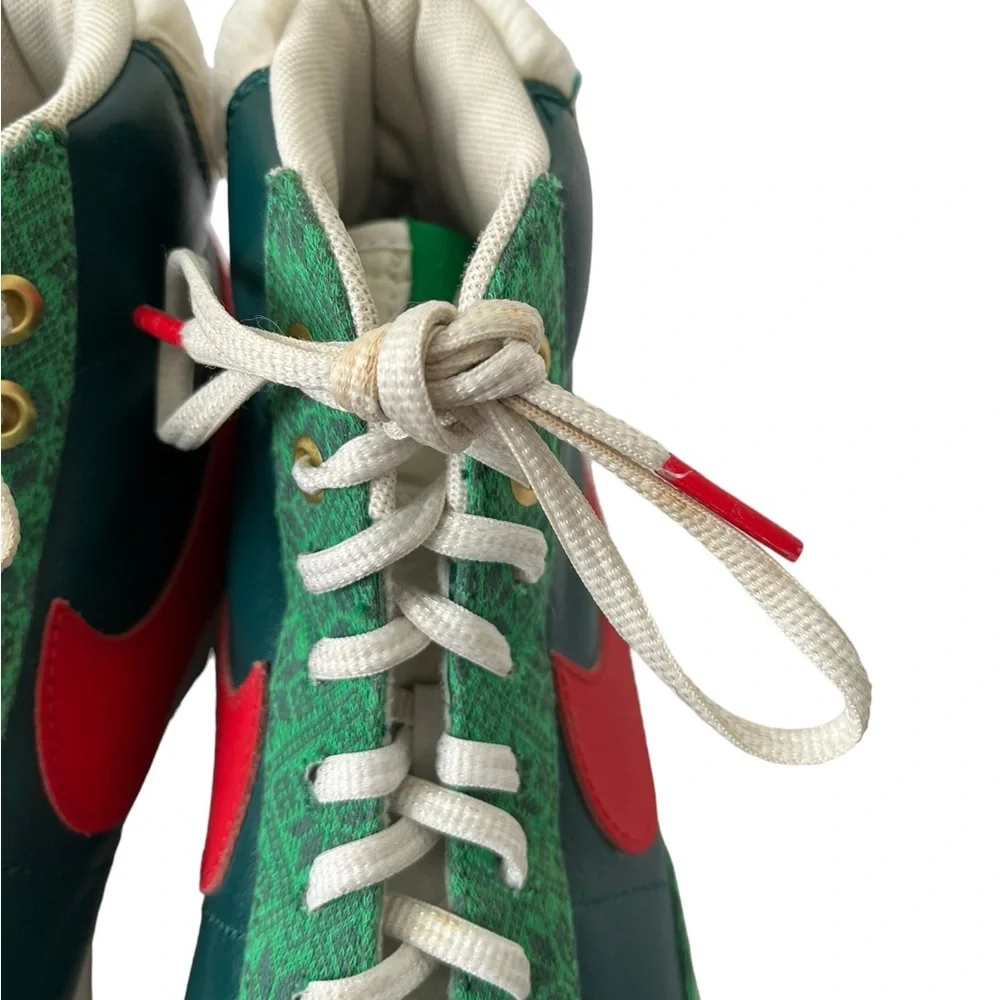 Nike Blazer Mid '77 Vintage GS Christmas Sweater 6Y = Womens Size 8 - DC4410-300